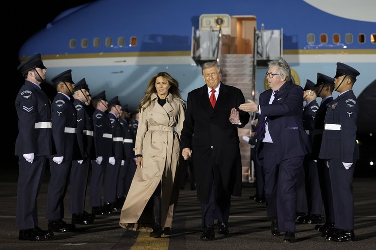 Дональд Трамп и Мелания Трамп