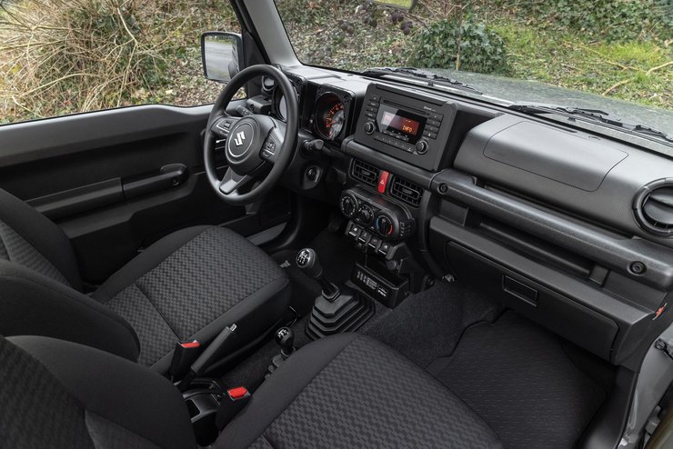 Салон Suzuki Jimny, Suzuki Jimny 2025, новий Suzuki Jimny