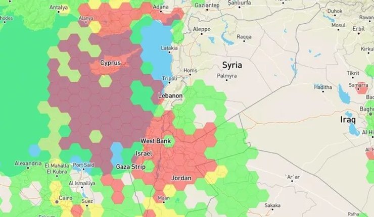 отсутствие GPS, Израиль