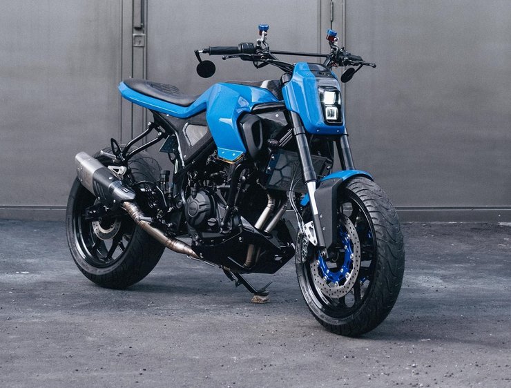 Yamaha MT-25 Blue Falcon