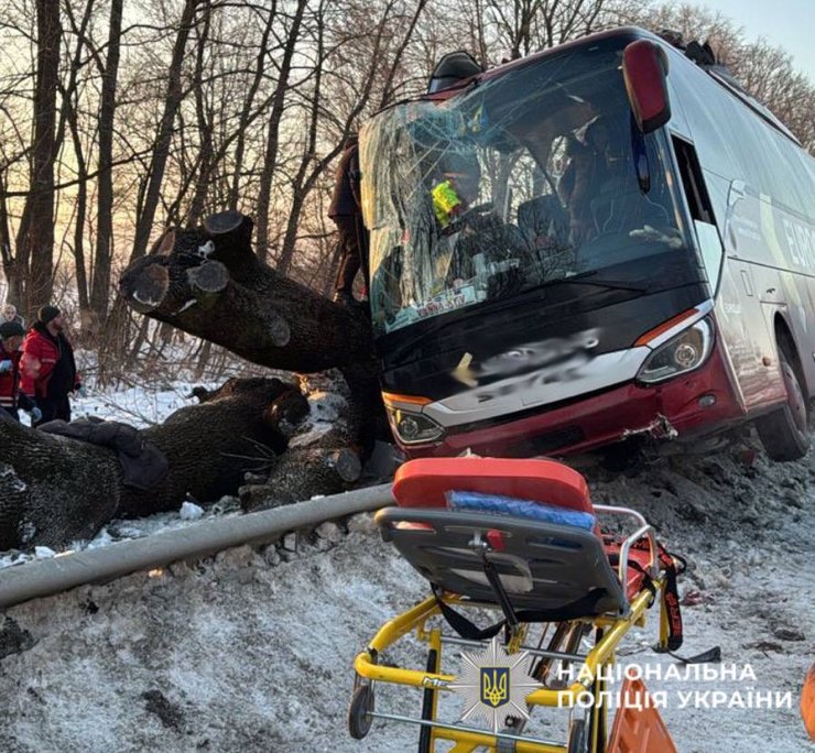 ДТП автобуса у Львівській області