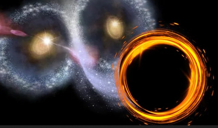 космічна сова чорна діра