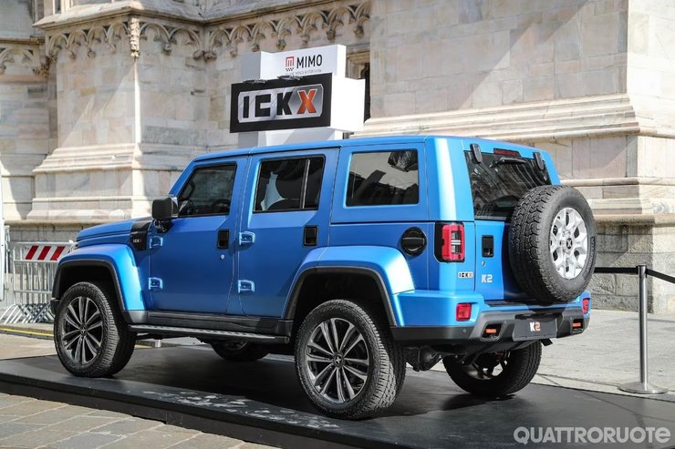 Ickx K2, Ickx K2 2023, Beijing BJ40, китайский внедорожник, Jeep Wrangler