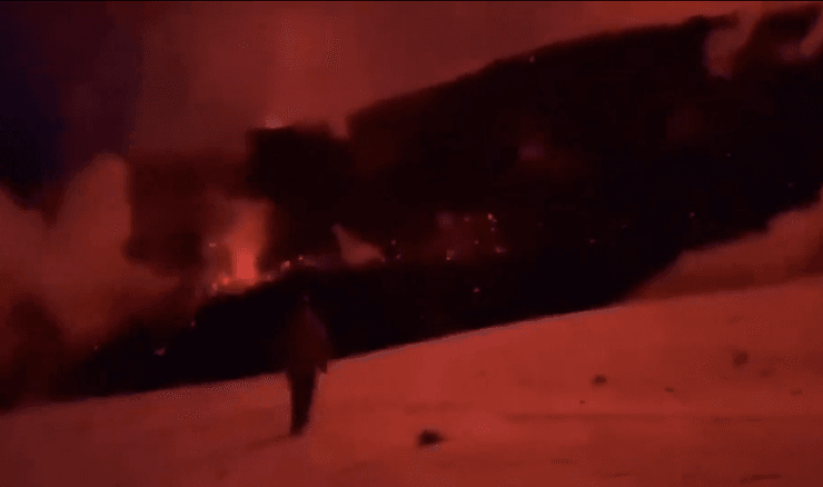 извержение вулкана в россии, камчаткский вулкан