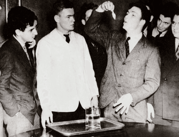 У США студенти ковтали золотих рибок, золоті рибки, акваріумні рибки, ковтання рибок, забава студентів, почалося як суперечка