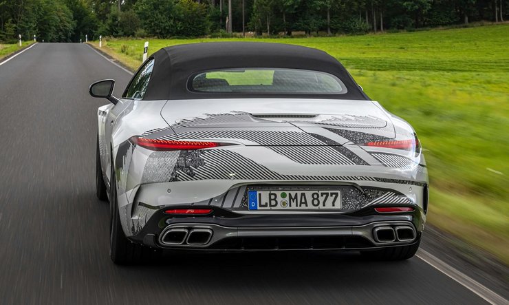 Mercedes-Benz SL 2022, новый Mercedes SL, Mercedes-Benz SL, Mercedes SL 2022