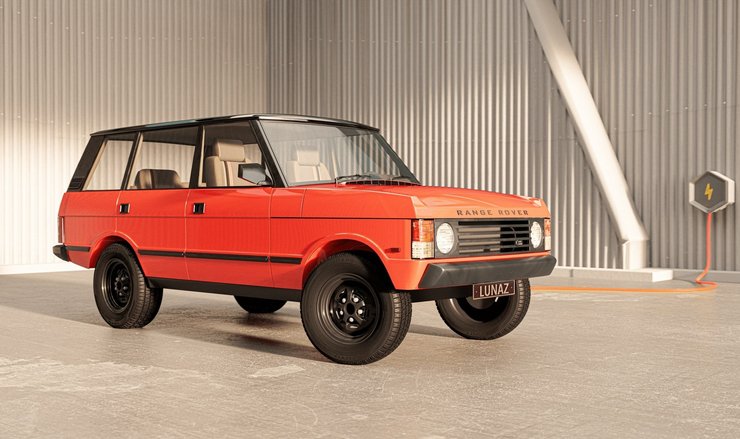 Range Rover, электромобиль Range Rover, электрокар Range Rover, Электрокар Рейндж Ровер