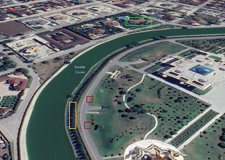 Местонахожение Кадырова в Грозном