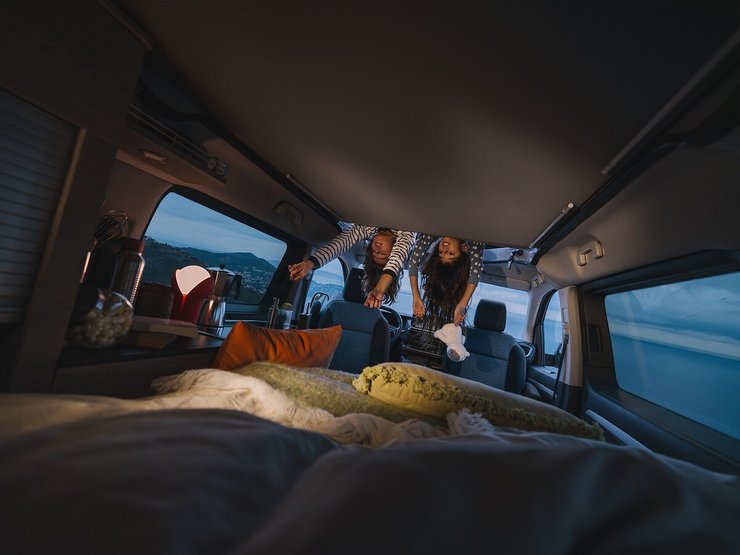 салон Citroen Holidays, Citroen Space Tourer, новый Citroen Space Tourer, дом на колесах