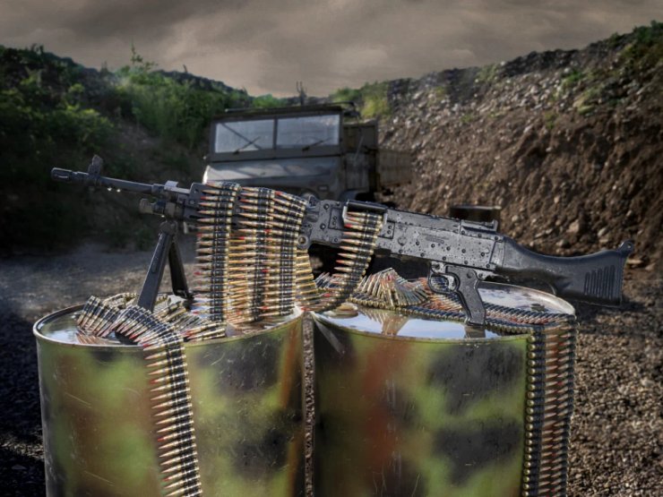 Кулемет SAR 762 MT , турецький кулемет, зброя НАТО