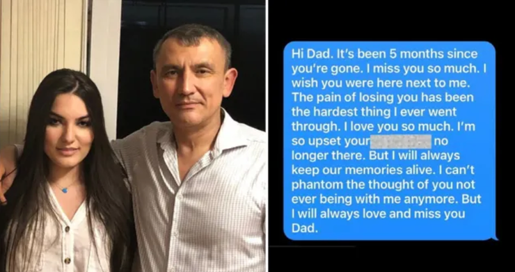 Дочь получила сообщение с номера покойного отца, курьезы, интересные истории из жизни, мистика, странные случаи, США, фото