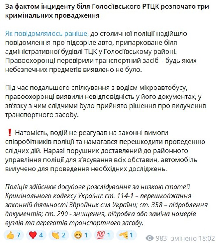 Інцидент біля ТЦК, події ТЦК, 28 березня, поліція, Голосіївський ТЦК, Київ