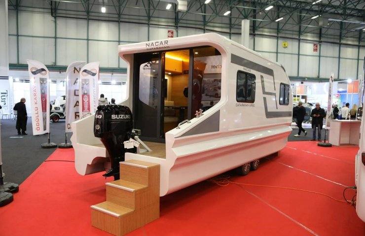 автодом амфибия, Cataravan 6990 Optimum, дом на колесах, Cataravan 6990 Optimum