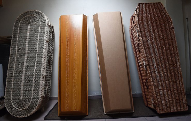 экологический гроб, ритуальные услуги, захоронения