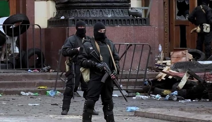 Звільнення Харківської ОДА, Харківська ОДА, українські спецпризначенці, 8 квітня 2014 року