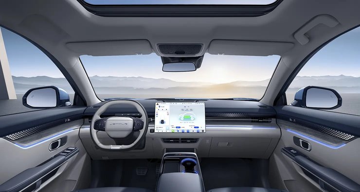 Салон Chery Jetour Dasheng, Chery Jetour Dasheng, Jetour Dasheng i-DM, кроссовер Chery, китайский кроссовер