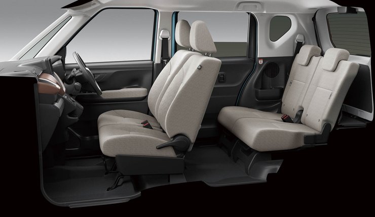 Салон Daihatsu Move 2025, новый Daihatsu Move, Daihatsu Move 2025, минивэн Daihatsu