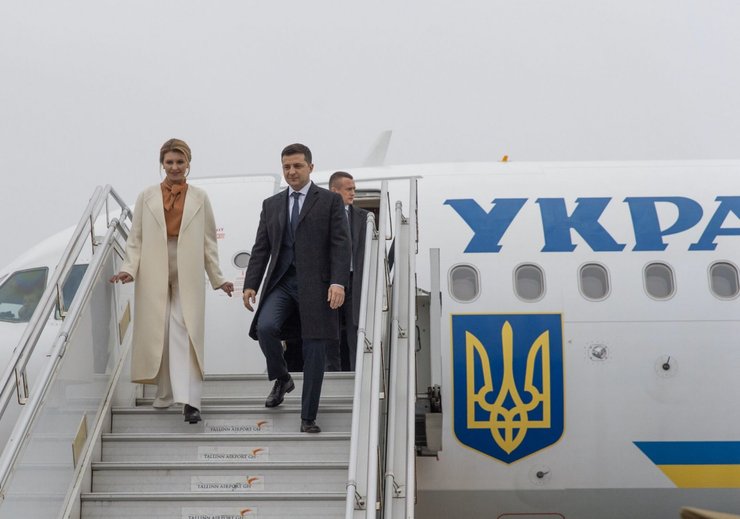 елена зеленская, эстония