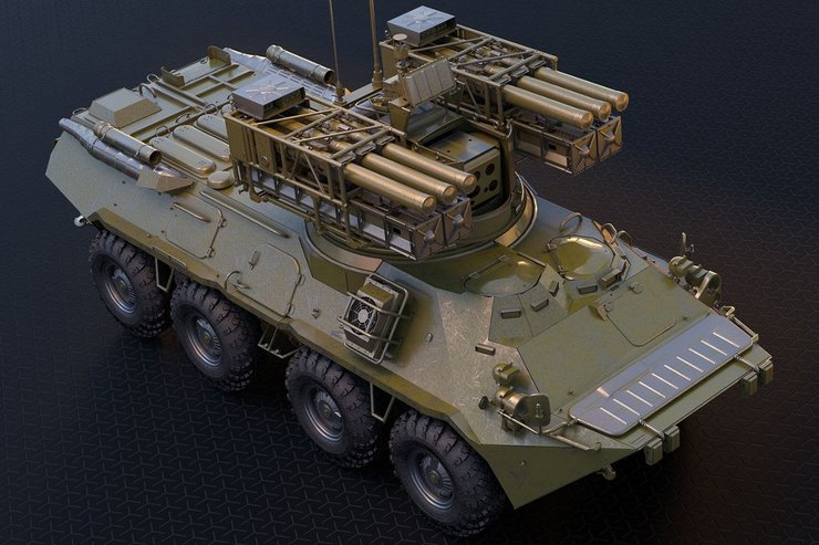 Росія тестує "абсолютно новий" ЗРК "Крона"