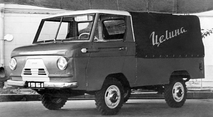 вантажівка запорожець, вантажівка ЗАЗ, НАМІ-049А Цілина, горбатий Запорожець, ЗАЗ-965