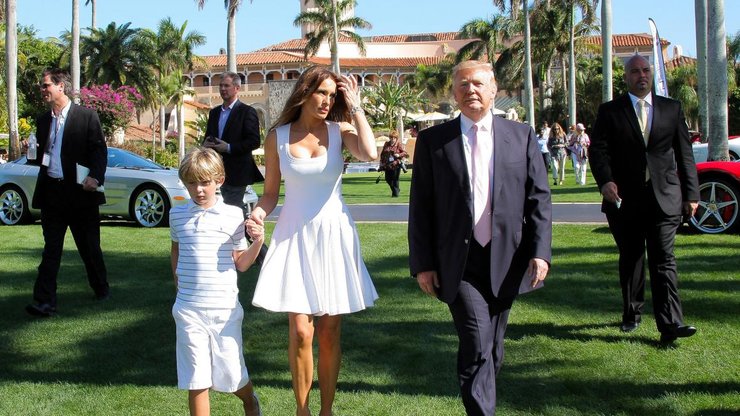 Дональд Трамп, палм-бич, мар-а-лаго, мелания трамп