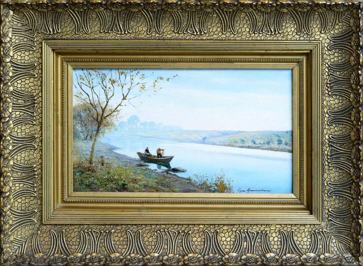 Сергій Васильківський (1854-1917) "Туманний ранок", кін. ХІХ ст.