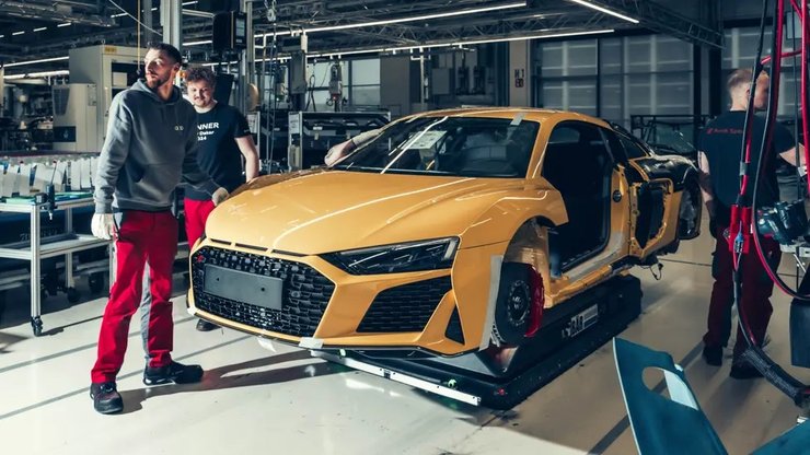 Audi R8, суперкар Audi, новый Audi R8