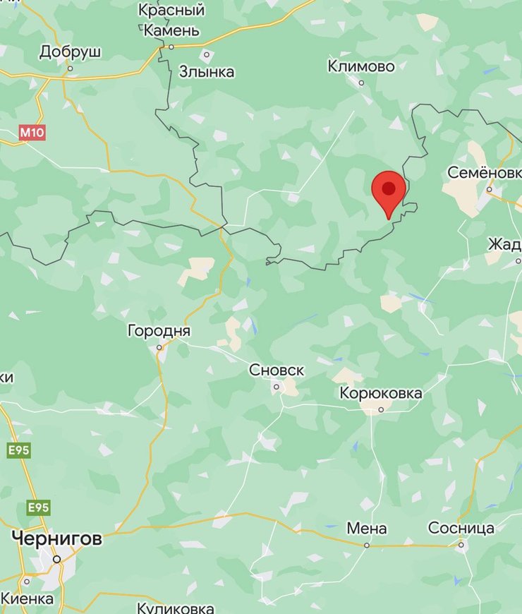 Кордон із Брянською областю РФ, фото