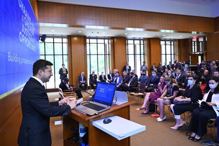 зеленский, презентация, план, сша