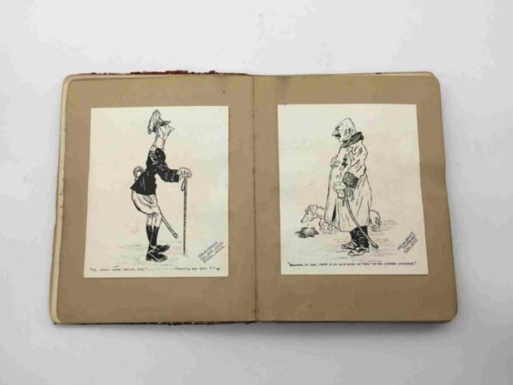 Интересные находки, артефакты, курьезы, альбом времен Первой мировой войны, аукционы в Великобритании