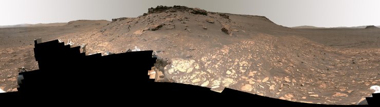 панорама Марса, каміння, поверхня, фото
