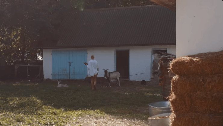 Анжелика переехала в деревню