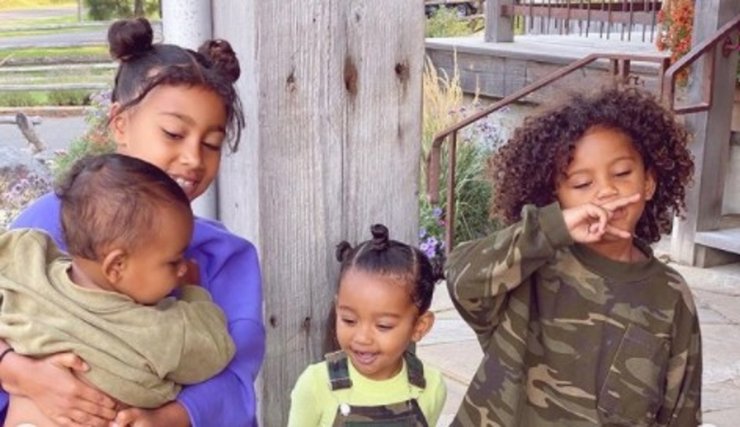 Дети Ким и Канье