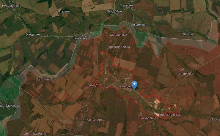 Ситуація біля Соледару