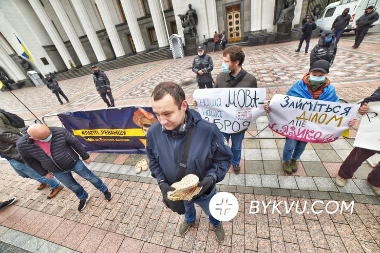 Языковой закон, протесты