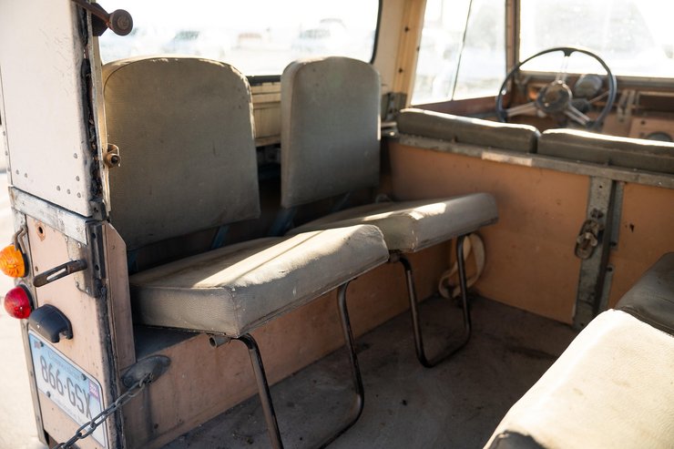 салон Land Rover Series II, Land Rover, Land Rover 1958, Мэрилин Монро, авто Мэрилин Монро