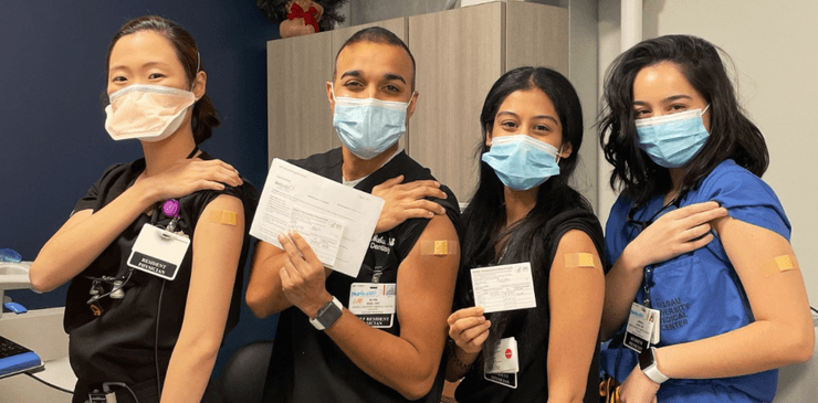 Селфі під час вакцинації, селфі