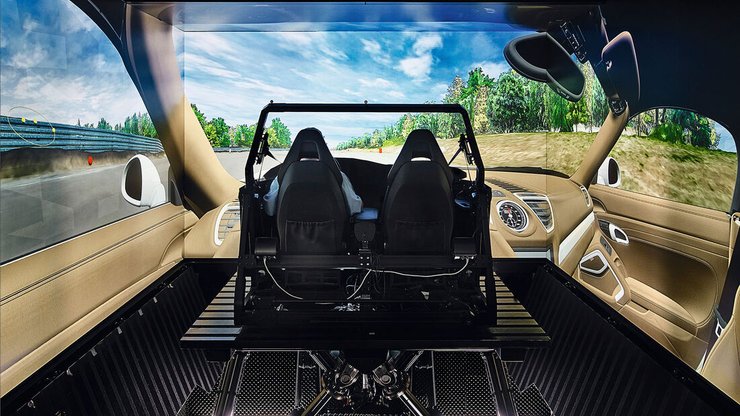 В разработке электрического Macan широкомасштабно используются цифровые модели