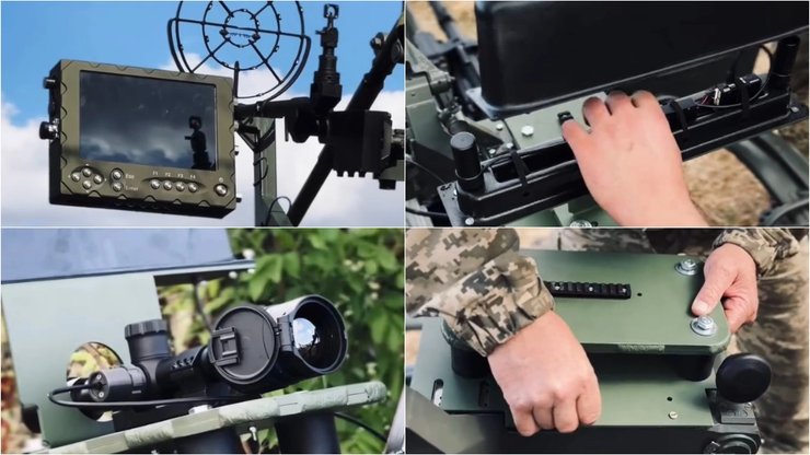 Комплекс SkyLock на зенітній установці ЗУ-23 українських військових. Джерело: Сергій Притула