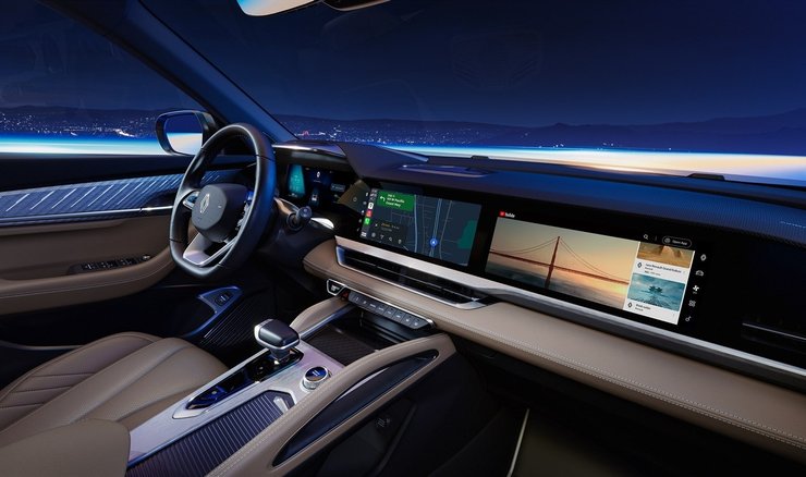 салон рено колеос 2025, Renault Koleos, новый Renault Koleos, Renault Koleos 2025, кроссовер Renault