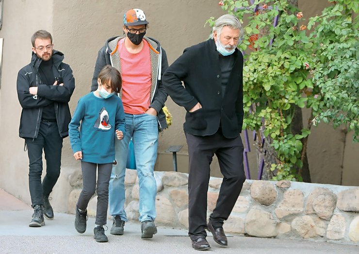 алек болдвін, мет Гатчинс, чоловік галини Гатчинс, син галини Гатчинс