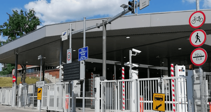 эстония, пункт пропуска эстония, переезд границы с эстонией