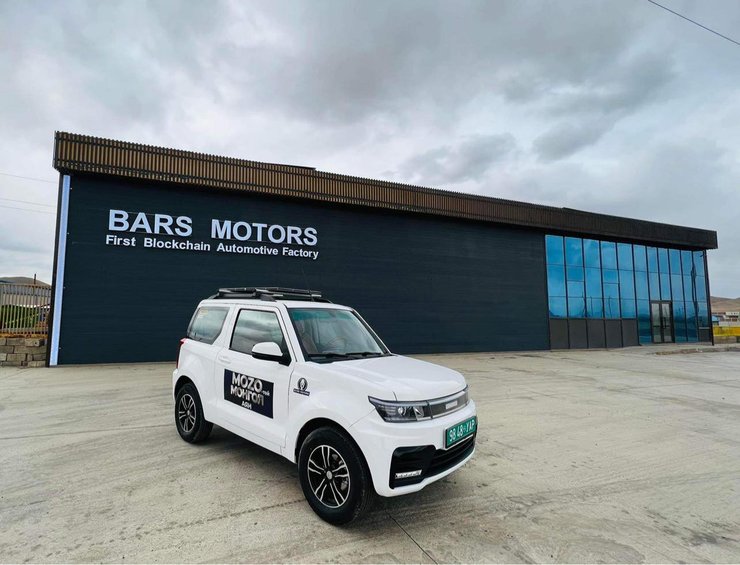 Монгольский электромобиль, монгольский автомобиль, Mozo Hero, Bars Motors, электромобиль Mozo Hero