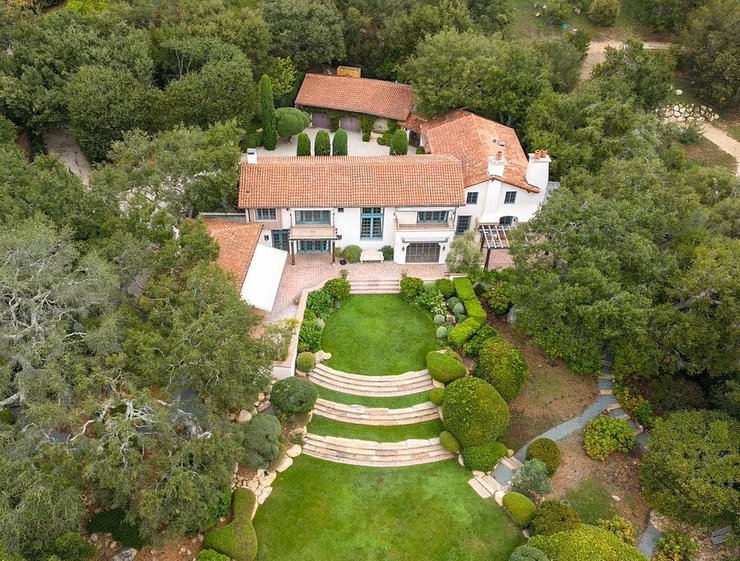 Дженнифер Энистон, новый дом, опра уинфри, монтесито, соседка принца гарри