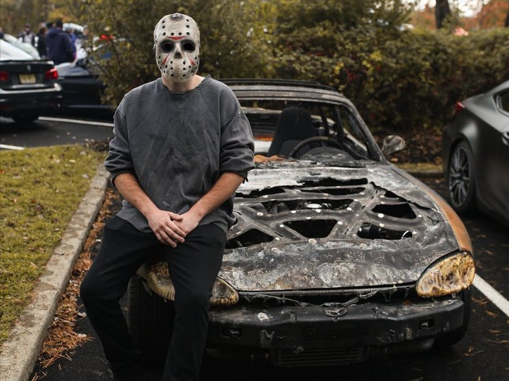 Mazda MX5, Mazda MX-5, сгорело авто, сгоревшее авто, Mazda MX-5 Miata