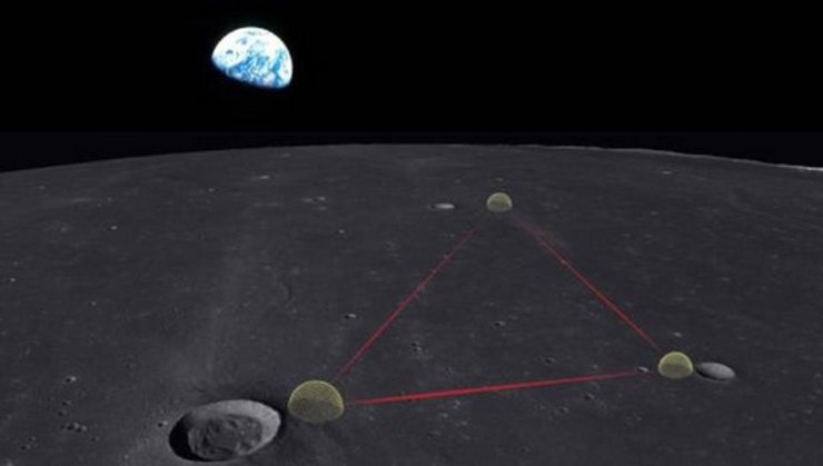 Gravitational-Wave Lunar Observatory for Cosmology