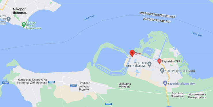 обстріли Енергодару, радіоактивний пил, обстріл Запорізької АЕС, радіоактивне тло, ЗАЕС, Запорізька атомна станція