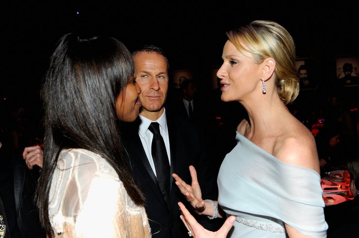 Княгиня Шарлен, Владимир Доронин, Наоми Кэмпбелл