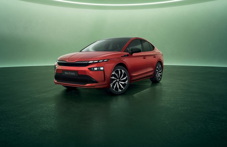 Skoda Enyaq Sportline, Skoda Enyaq 2025, новий Skoda Enyaq, електромобіль Skoda, кросовер Skoda