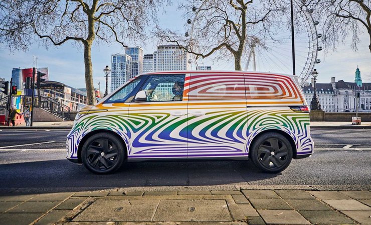 Volkswagen ID. Buzz, новый Volkswagen ID. Buzz, Volkswagen ID, электромобиль Volkswagen ID. Buzz